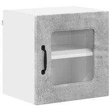 Keukenkast aan de muur Beton Grijs 40 x 31 x 40 cm Bewerkt hout