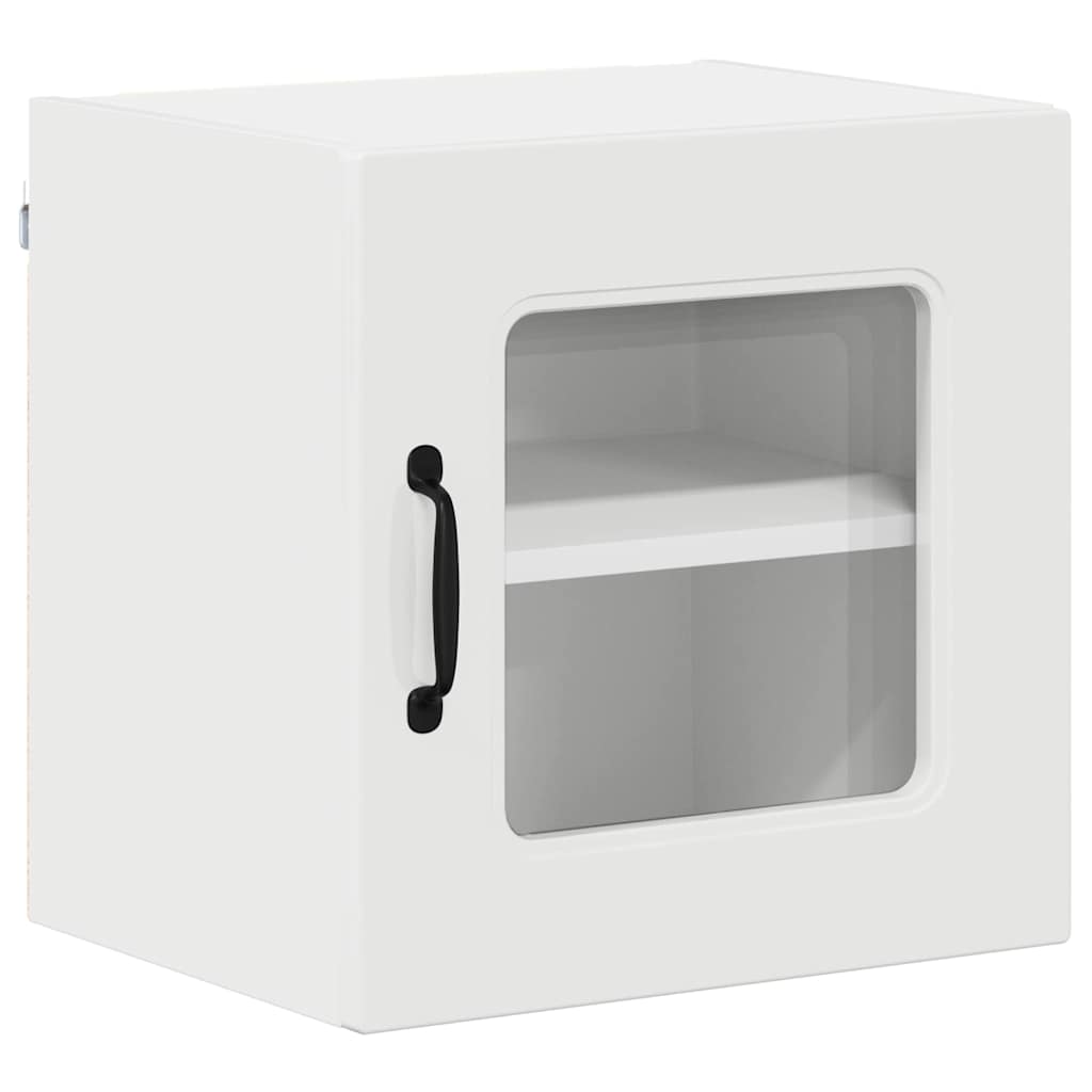 Keukenkast aan de muur met plank Hoogglans wit 40 x 31 x 40 cm