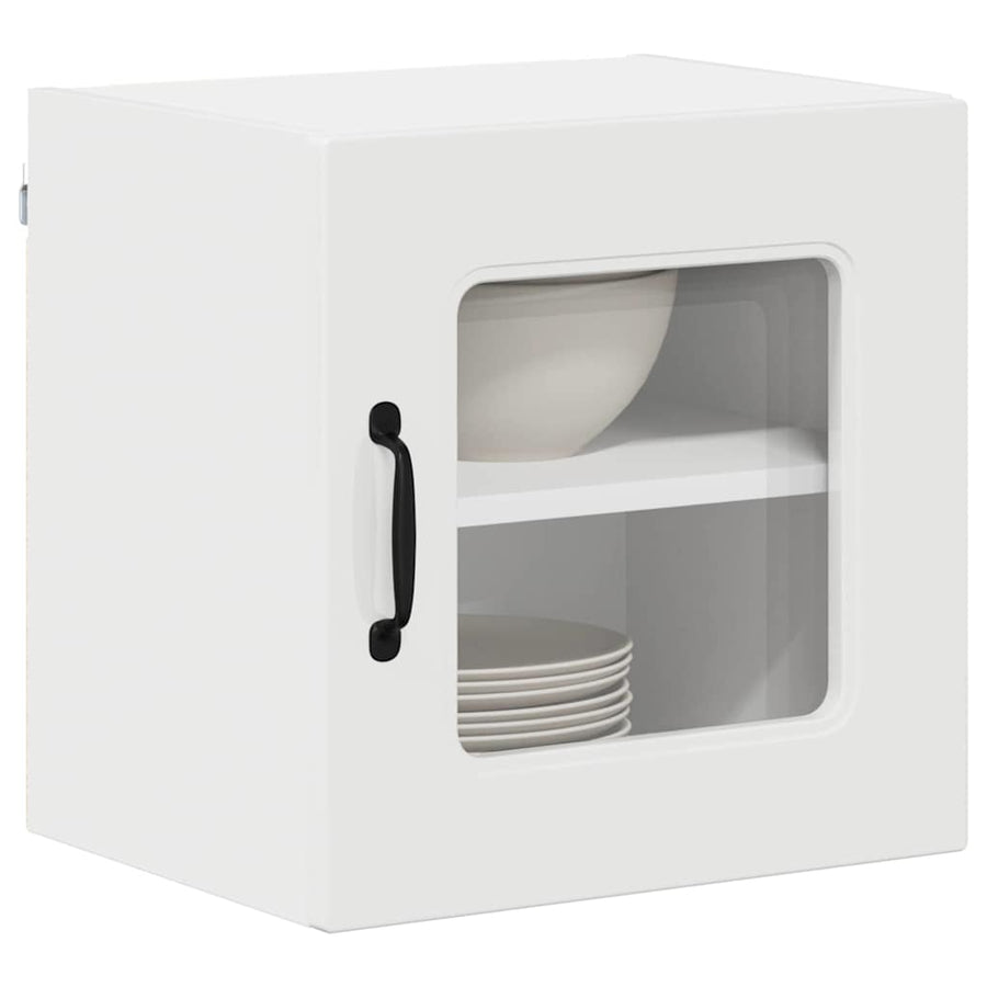 Keukenkast aan de muur met plank Hoogglans wit 40 x 31 x 40 cm