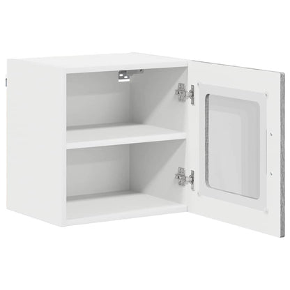Keukenkast aan de muur met plank Grijs Sonoma 40 x 31 x 40 cm