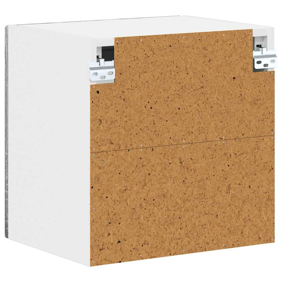 Keukenkast aan de muur met plank Grijs Sonoma 40 x 31 x 40 cm
