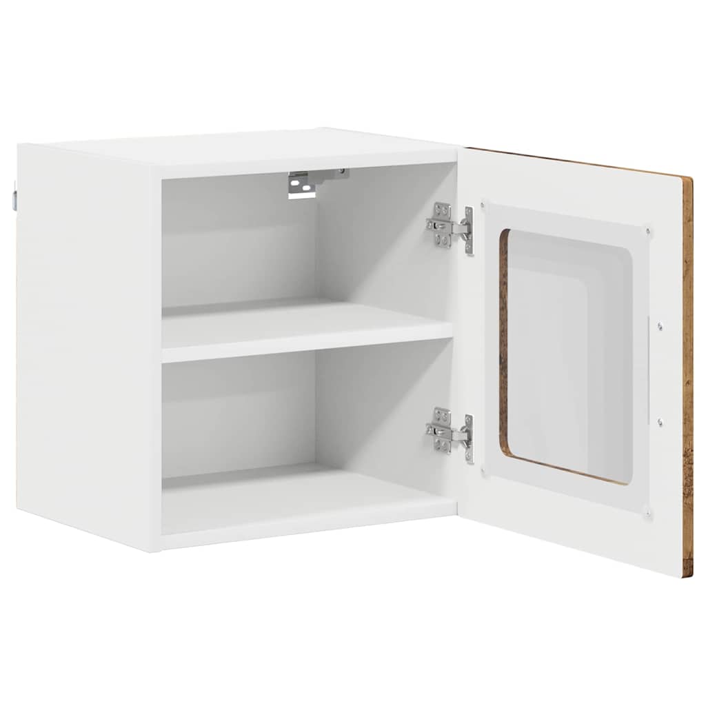Keukenkast aan de muur met plank 2 pcs Oud Hout 40 x 31 x 40 cm