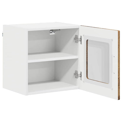 Keukenkast aan de muur met plank 2 pcs Oud Hout 40 x 31 x 40 cm