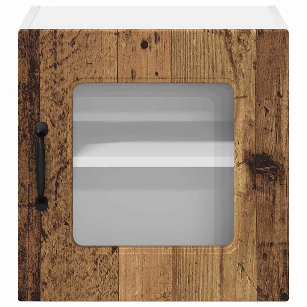 Keukenkast aan de muur met plank 2 pcs Oud Hout 40 x 31 x 40 cm