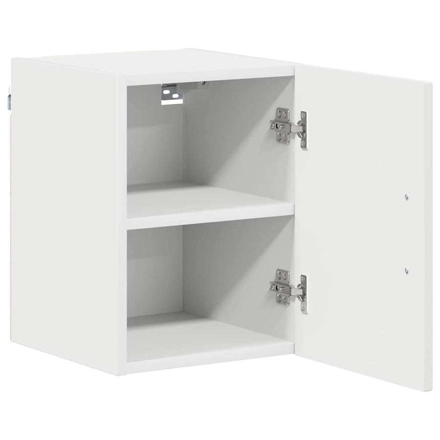 Keukenkast aan de muur 2 pcs Wit 30 x 31 x 40 cm Bewerkt hout