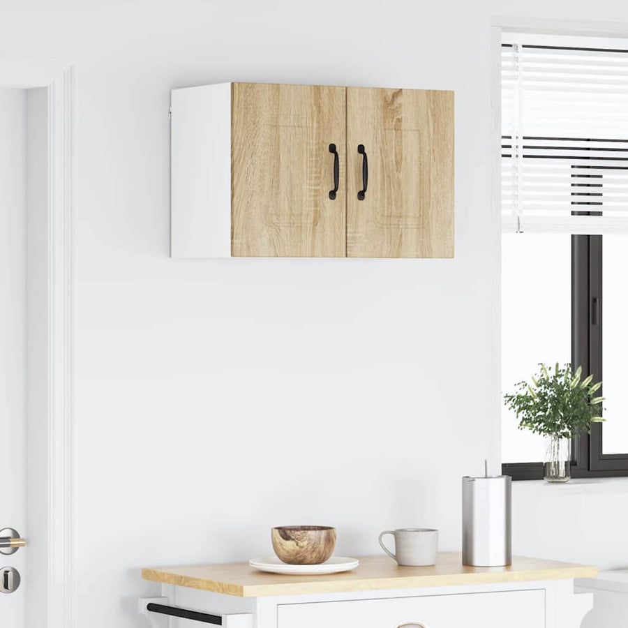 Keukenkast aan de muur met plank Sonoma Eiken 30 x 31 x 40 cm