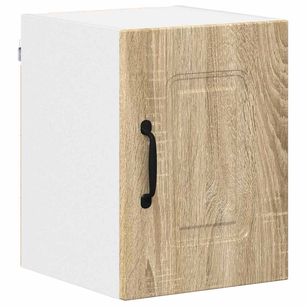 Keukenkast aan de muur met plank Sonoma Eiken 30 x 31 x 40 cm