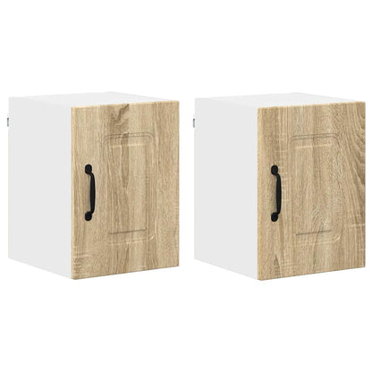 Keukenkast aan de muur 2 pcs Sonoma Eiken 30 x 31 x 40 cm