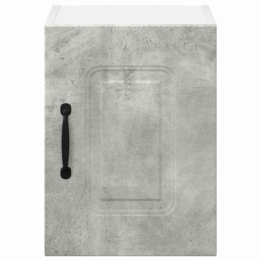 Keukenkast aan de muur Beton Grijs 30 x 31 x 40 cm Bewerkt hout