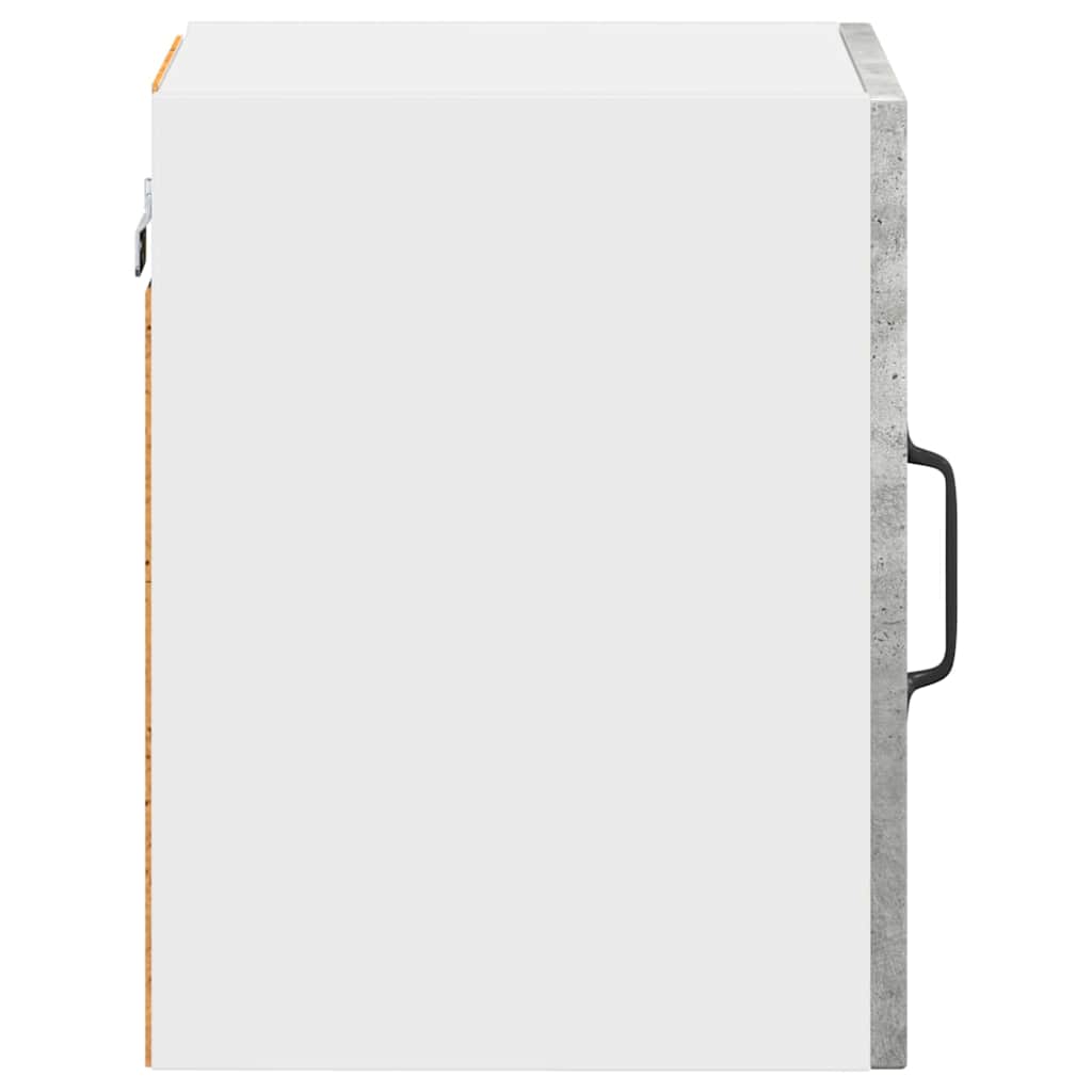 Keukenkast aan de muur Beton Grijs 30 x 31 x 40 cm Bewerkt hout