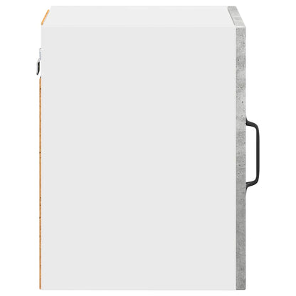 Keukenkast aan de muur Beton Grijs 30 x 31 x 40 cm Bewerkt hout