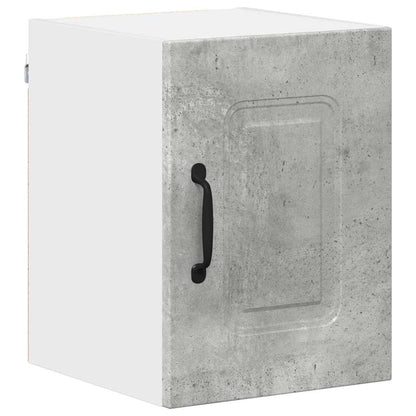 Keukenkast aan de muur 2 pcs Beton Grijs 30 x 31 x 40 cm