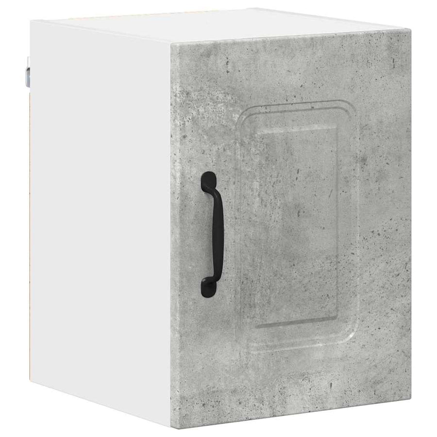 Keukenkast aan de muur 2 pcs Beton Grijs 30 x 31 x 40 cm