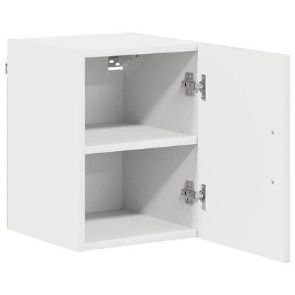 Keukenkast aan de muur 2 pcs Hoogglans wit 30 x 31 x 40 cm