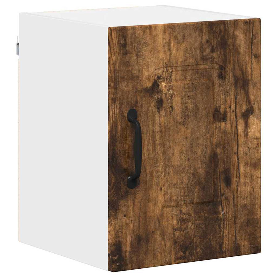 Keukenkast aan de muur met plank Gerookt eiken 30 x 31 x 40 cm