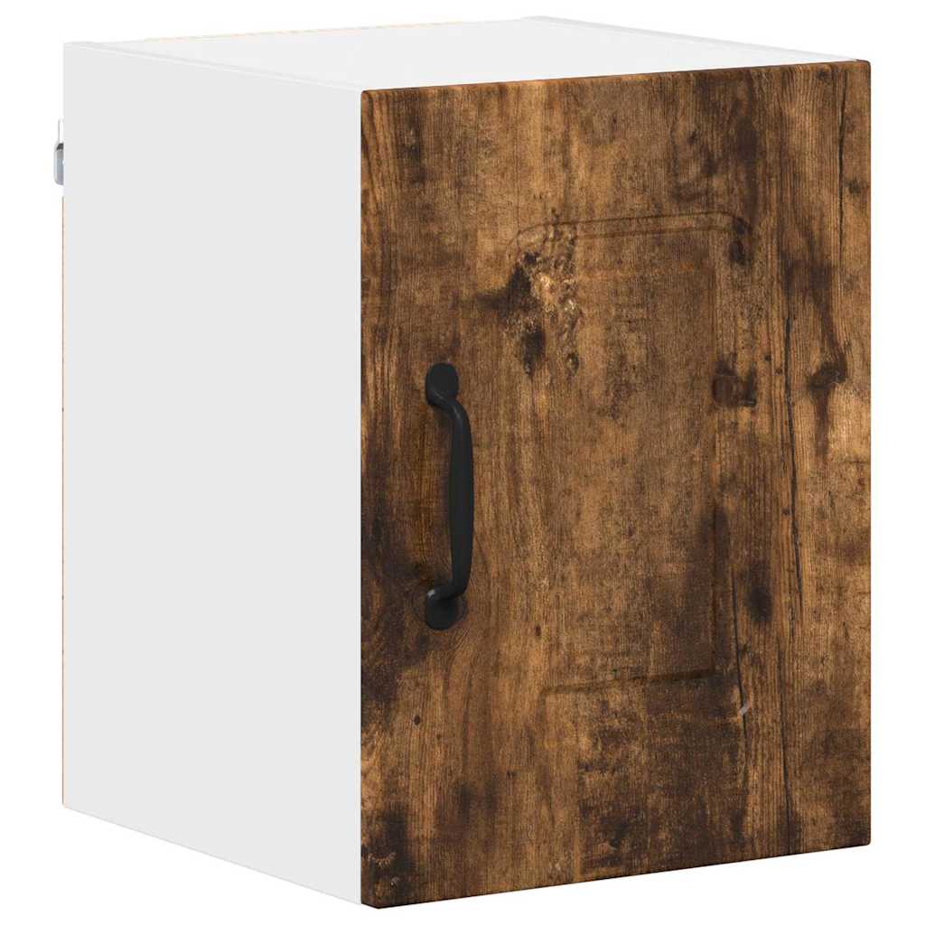 Keukenkast aan de muur 2 pcs Gerookt eiken 30 x 31 x 40 cm