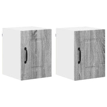 Keukenkast aan de muur 2 pcs Grijs Sonoma 30 x 31 x 40 cm