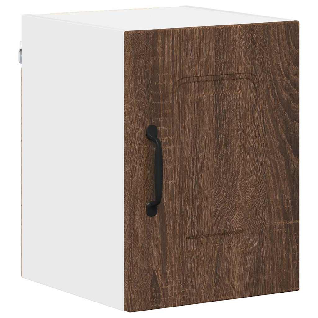 Keukenkast aan de muur Bruin Eiken 30 x 31 x 40 cm Bewerkt hout