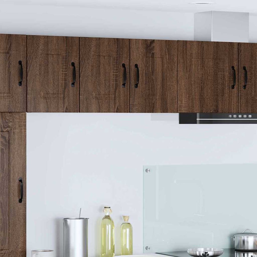Keukenkast aan de muur 2 pcs Bruin Eiken 30 x 31 x 40 cm
