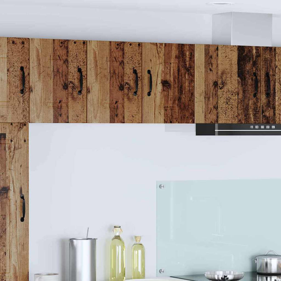 Keukenkast aan de muur met plank 2 pcs Oud Hout 30 x 31 x 40 cm
