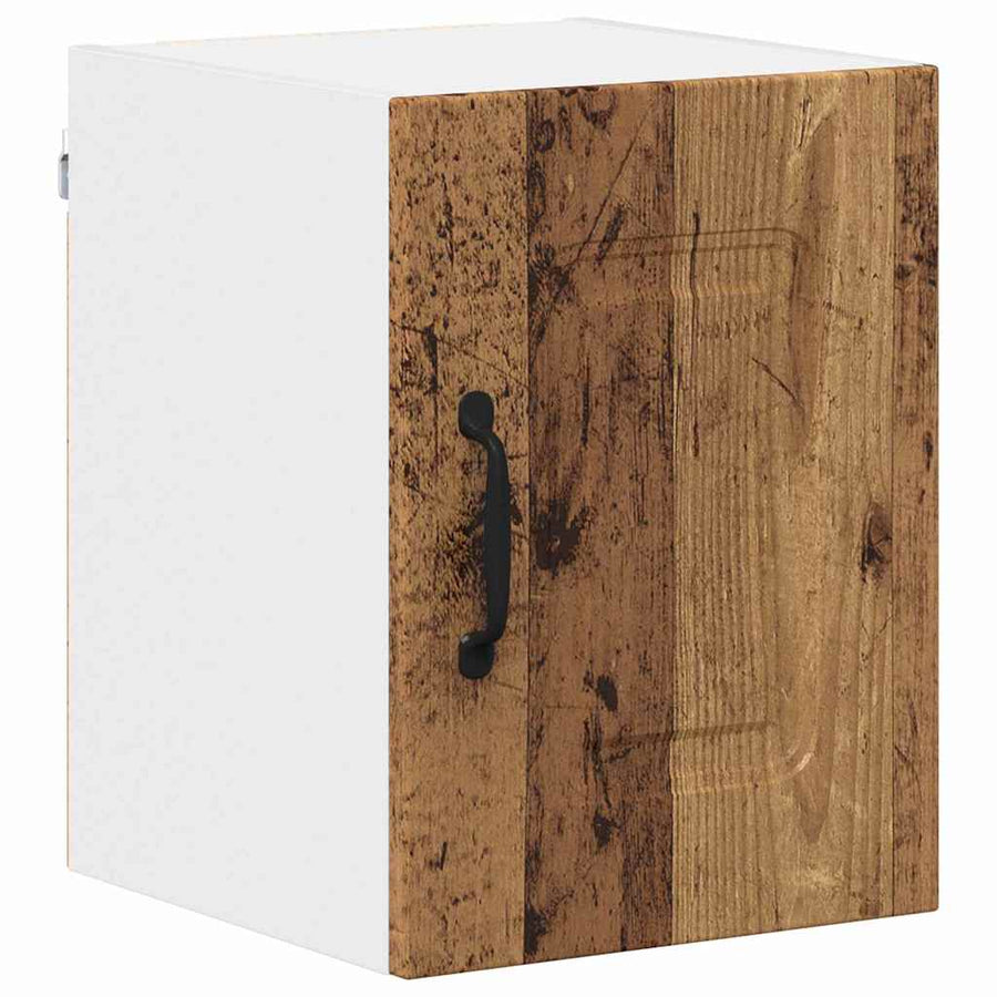 Keukenkast aan de muur met plank 2 pcs Oud Hout 30 x 31 x 40 cm