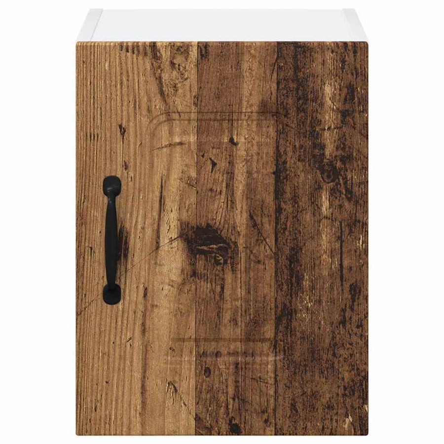 Keukenkast aan de muur met plank 2 pcs Oud Hout 30 x 31 x 40 cm