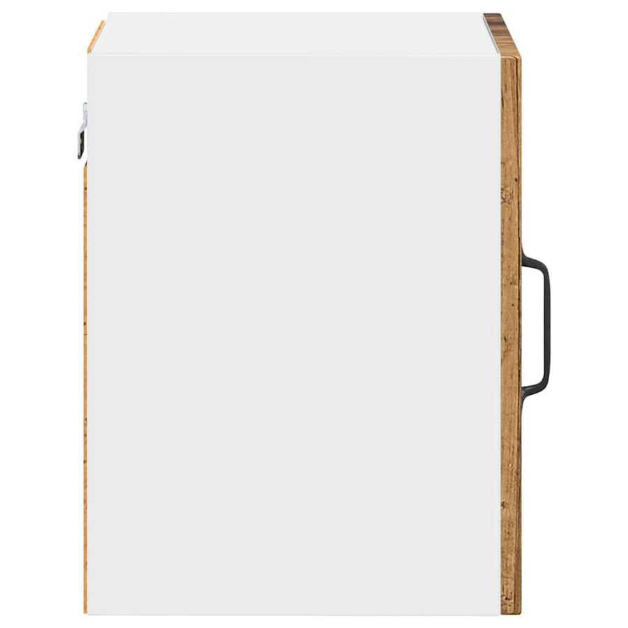 Keukenkast aan de muur met plank 2 pcs Oud Hout 30 x 31 x 40 cm
