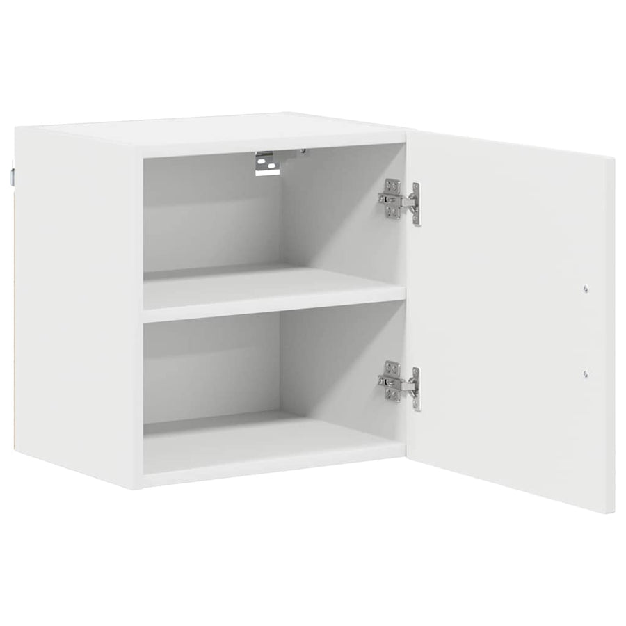 Keukenkast aan de muur 2 pcs Wit 40 x 31 x 40 cm Bewerkt hout
