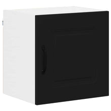 Keukenkast aan de muur Zwart 40 x 31 x 40 cm Bewerkt hout