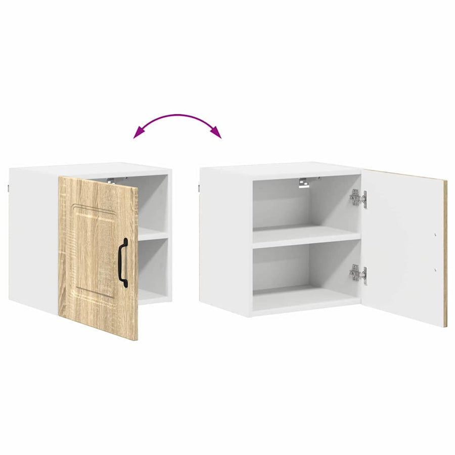 Keukenkast aan de muur met plank Sonoma Eiken 40 x 31 x 40 cm