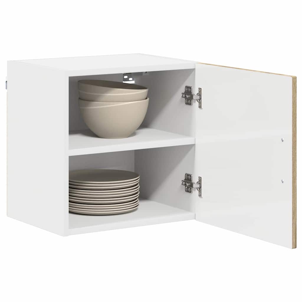 Keukenkast aan de muur met plank Sonoma Eiken 40 x 31 x 40 cm