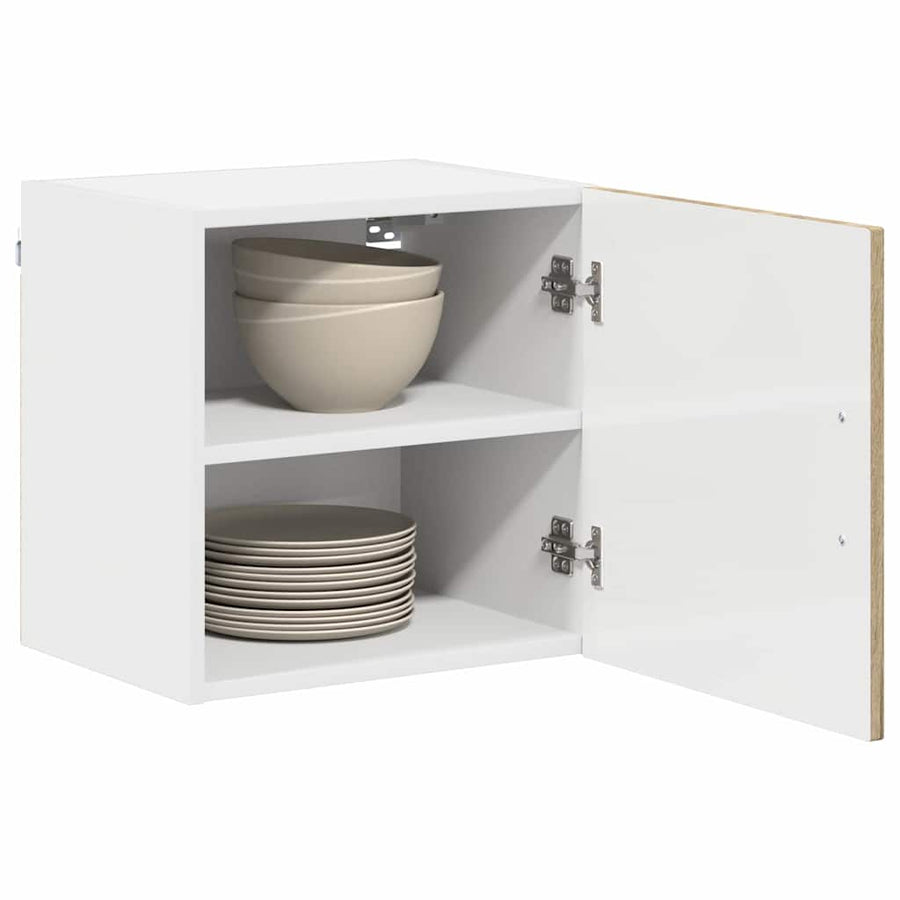 Keukenkast aan de muur 2 pcs Sonoma Eiken 40 x 31 x 40 cm