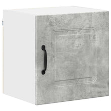 Keukenkast aan de muur Beton Grijs 40 x 31 x 40 cm Bewerkt hout