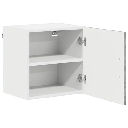 Keukenkast aan de muur Beton Grijs 40 x 31 x 40 cm Bewerkt hout