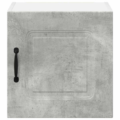 Keukenkast aan de muur Beton Grijs 40 x 31 x 40 cm Bewerkt hout