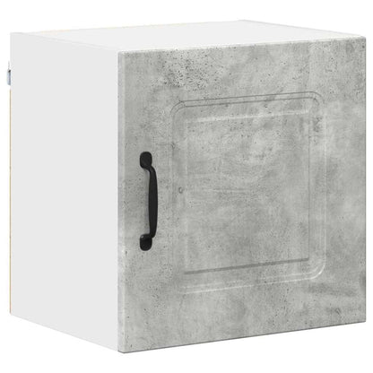 Keukenkast aan de muur 2 pcs Beton Grijs 40 x 31 x 40 cm
