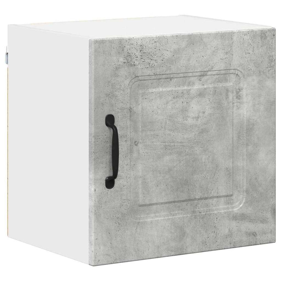 Keukenkast aan de muur 2 pcs Beton Grijs 40 x 31 x 40 cm