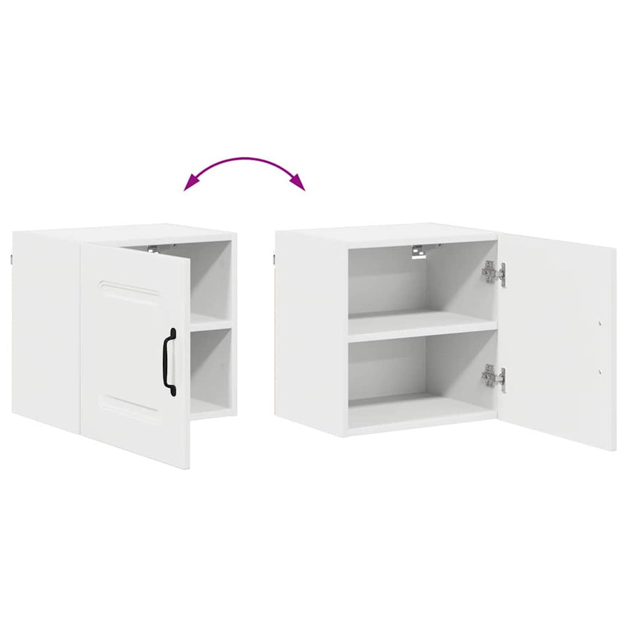 Keukenkast aan de muur met plank Hoogglans wit 40 x 31 x 40 cm