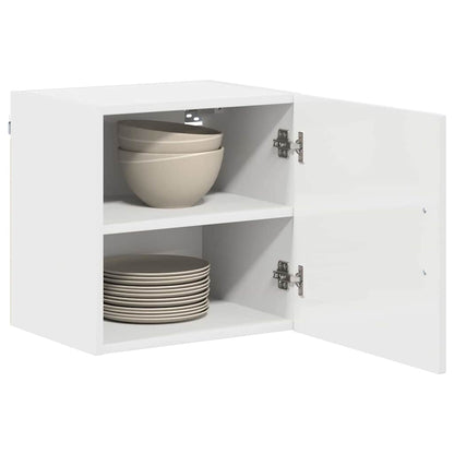 Keukenkast aan de muur met plank Hoogglans wit 40 x 31 x 40 cm