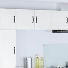 Kitchen Wall Cabinet Kalmar 2 pcs High gloss white 40 x 31 x 40 cm