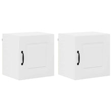 Keukenkast aan de muur 2 pcs Hoogglans wit 40 x 31 x 40 cm