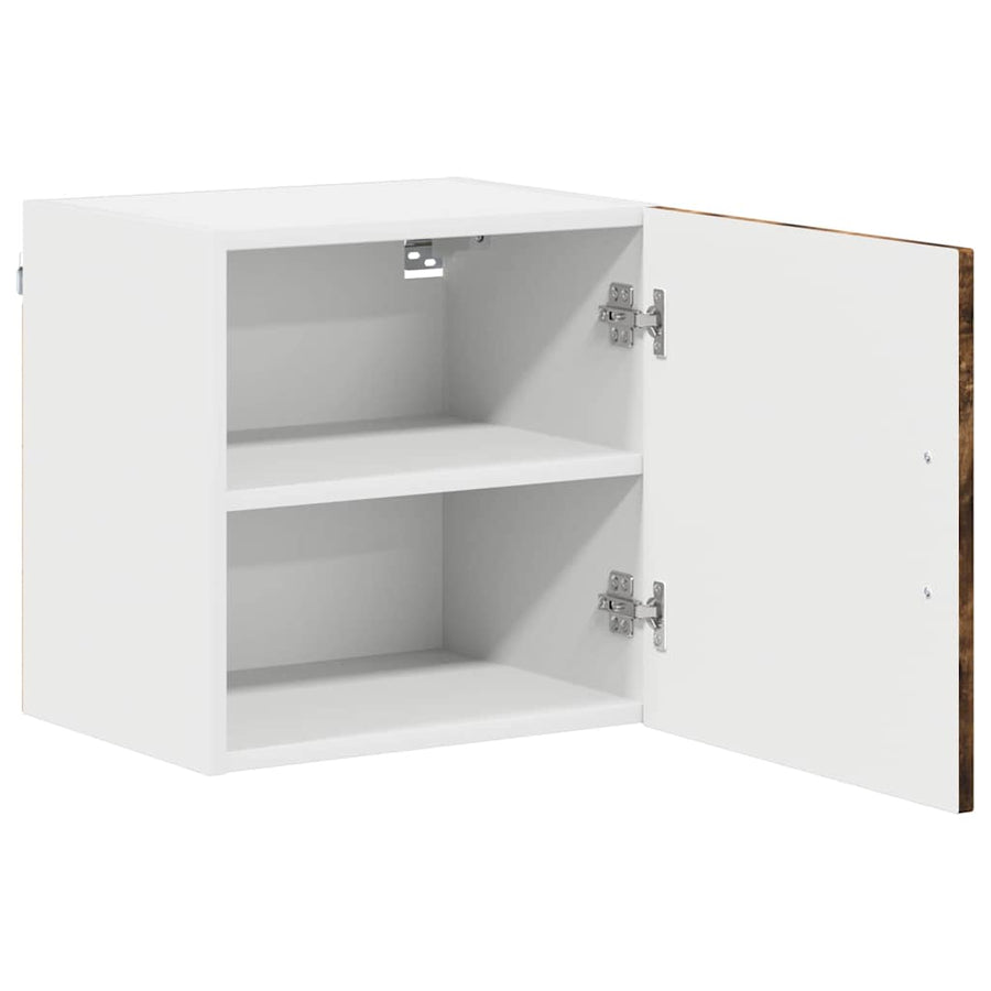 Keukenkast aan de muur 2 pcs Gerookt eiken 40 x 31 x 40 cm