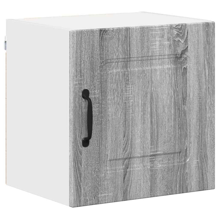 Keukenkast aan de muur met plank Grijs Sonoma 40 x 31 x 40 cm