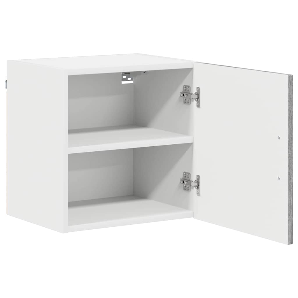 Keukenkast aan de muur met plank Grijs Sonoma 40 x 31 x 40 cm