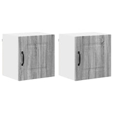 Keukenkast aan de muur 2 pcs Grijs Sonoma 40 x 31 x 40 cm