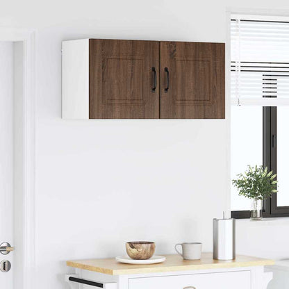 Keukenkast aan de muur Bruin Eiken 40 x 31 x 40 cm Bewerkt hout
