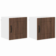 Keukenkast aan de muur 2 pcs Bruin Eiken 40 x 31 x 40 cm