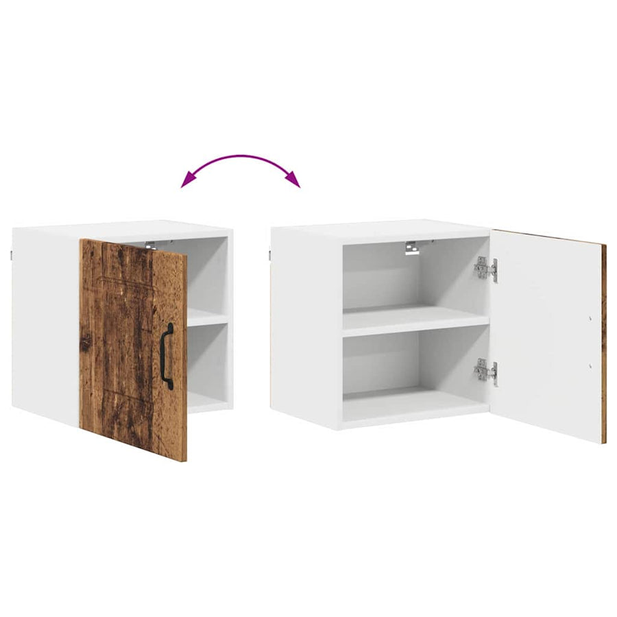 Keukenkast aan de muur Oud Hout 40 x 31 x 40 cm Bewerkt hout
