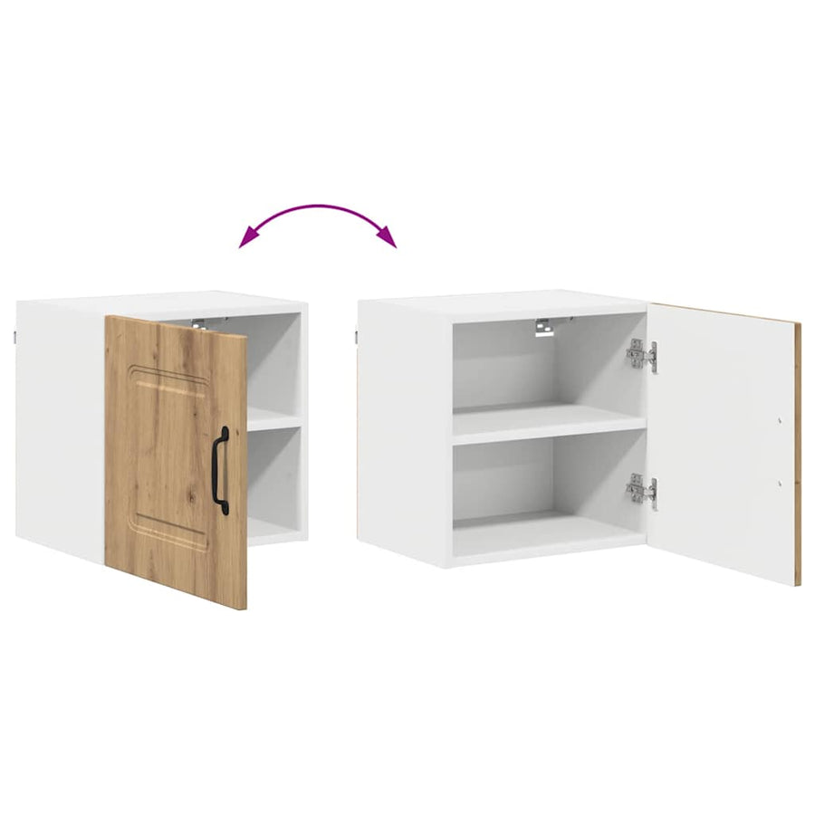 Keukenkast aan de muur met plank Artisan Eiken 40 x 31 x 40 cm