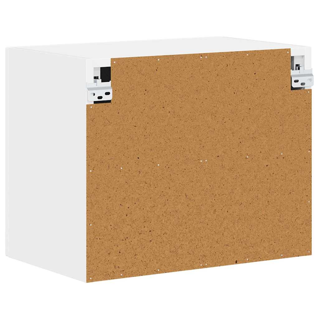 Keukenkast aan de muur 2 pcs Wit 50 x 31 x 40 cm Bewerkt hout